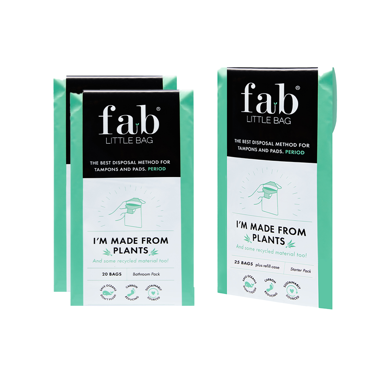 The Starter Quarter - 65 Sanitary Bags
